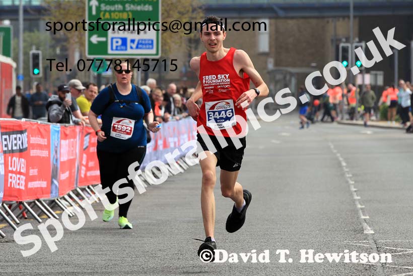 Sunderland City Hal Marathon, 2023 Sunderland City 10k and Half Marathon. Photo: David T. Hewitson/Sports for All Pics